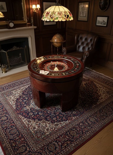 Envisioned in a wood-panelled study